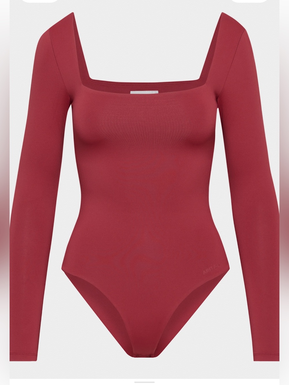 ARITZIA Contour Cheeky Squareneck Longsleeve Bodysuit - large